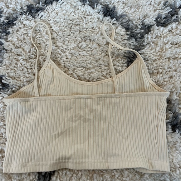 Aritzia-Wilfred ribbed tank top - Picture 2 of 3